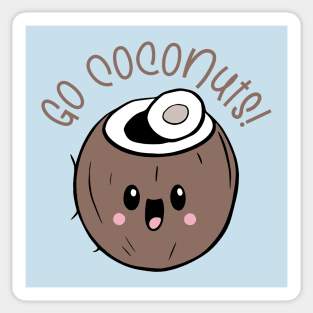 Go Coconuts Sticker